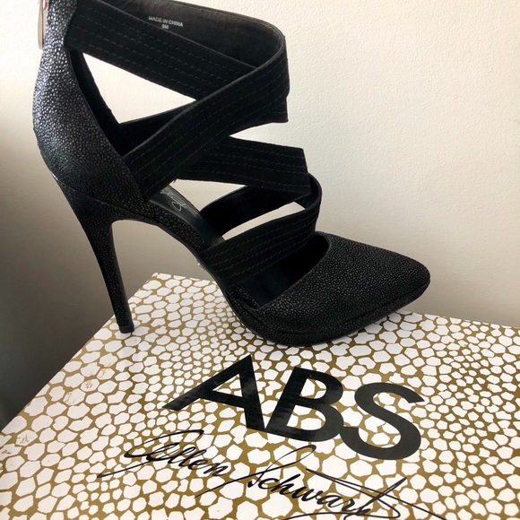 ABS Allen Schwartz - Gorgeous Black Heels  👠 - Picture 3 of 8